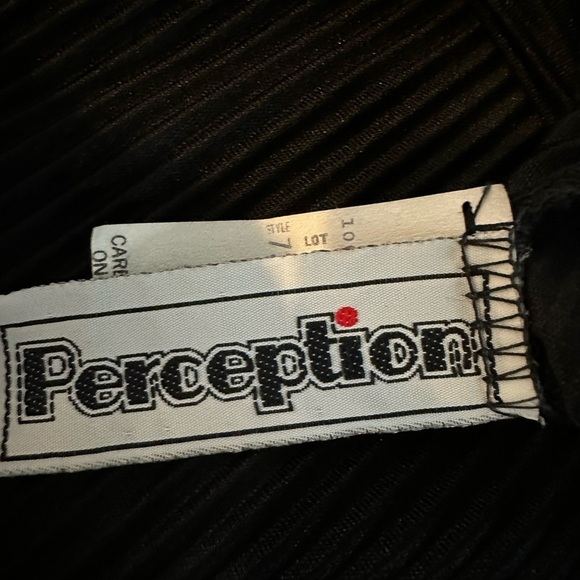 Perceptions union made Gray Pleated Relaxed Skirt Set - Picture 3 of 6